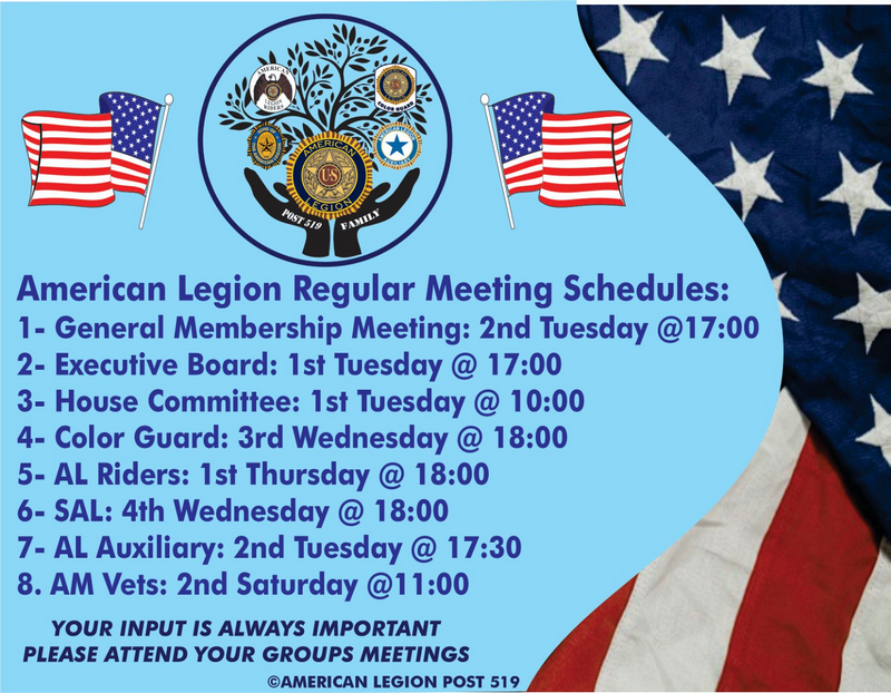 2024 Regular Meeting Schedule
